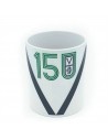 Tazza modello mug in ceramica con logo del 150° SEF Virtus verde.