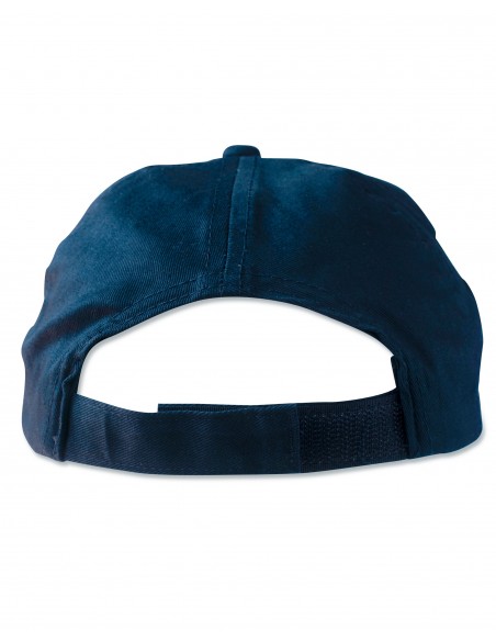 Cappello blu Bologna non molla con visiera per bimbo e bimba