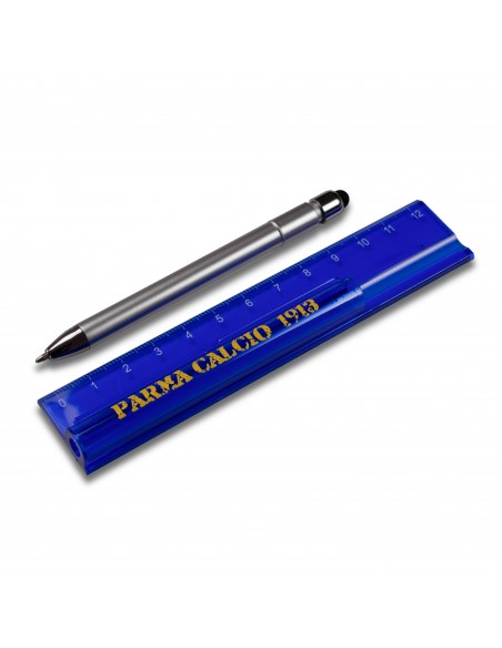 Righello 12 cm e penna touch Parma Calcio