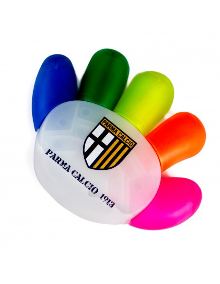 Evidenziatori 5 colori Parma Calcio
